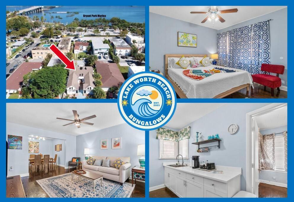 Steps To Beach & Downtown! Spacious Beach Bungalow #2 Lake Worth Beach Exteriér fotografie